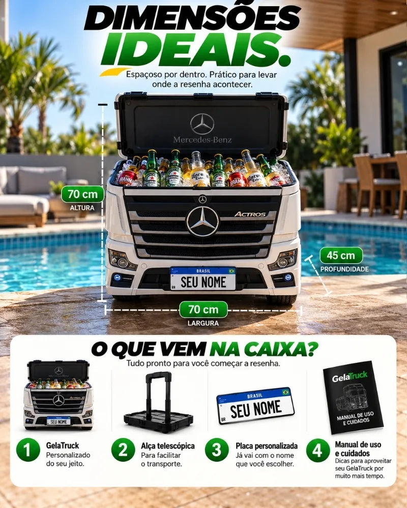 GelaTruck™ – O Cooler dos Apaixonados por Caminhão